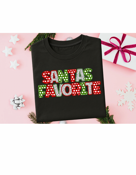 Santas Favorite Tshirt