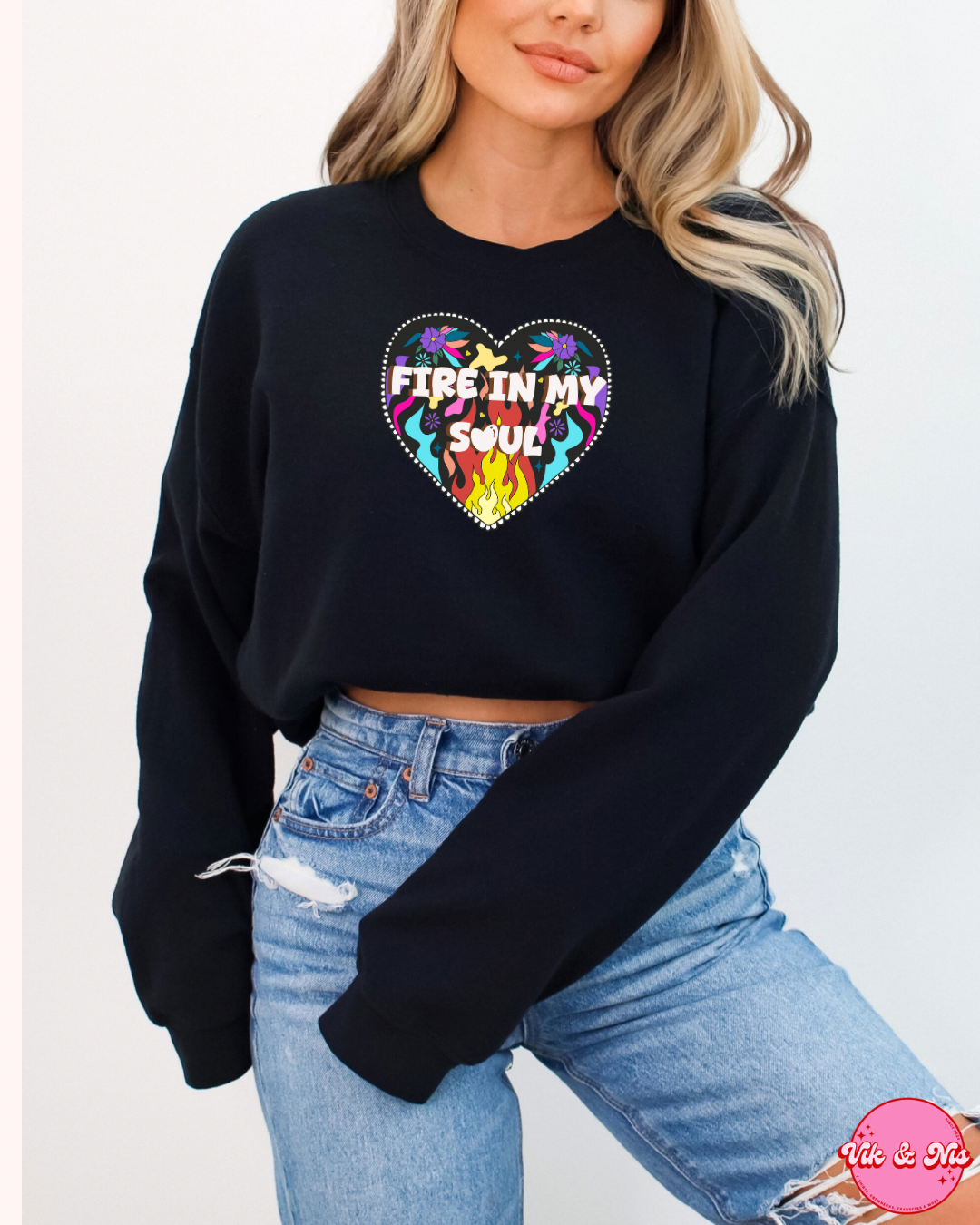 Fire in my soul Crewneck