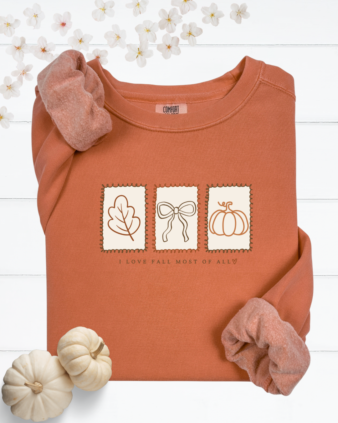 🍂 I Love Fall Most of All Sweatshirt