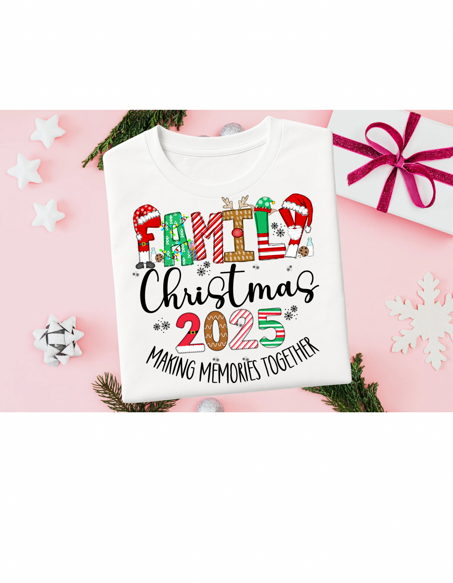 Matching Family Christmas Tshirt