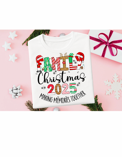 Matching Family Christmas Tshirt