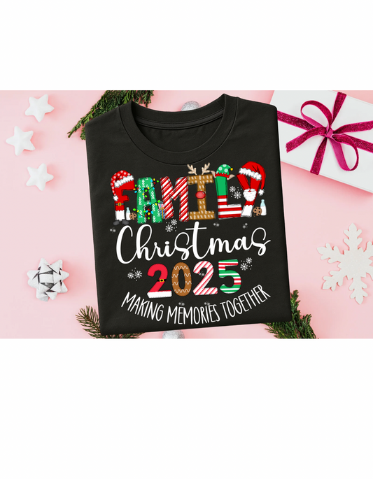 Matching Family Christmas Tshirt