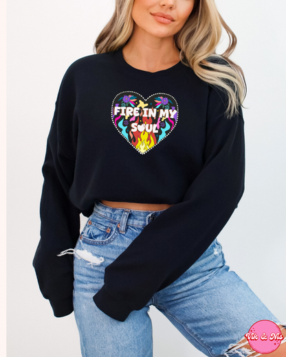 Fire in my soul Crewneck